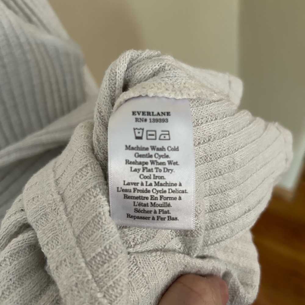 Everlane Ribbed Knit Top - Picture 3 of 3